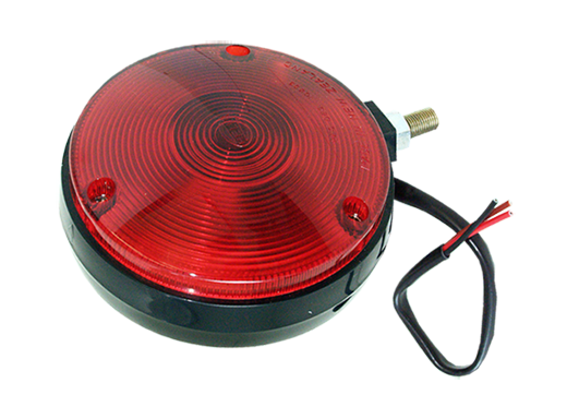 LAMP RED STOP/TAIL 12/24V INSULATED SINGLE SIDE 2128 DUAL CONSTANT ILLUMINATION