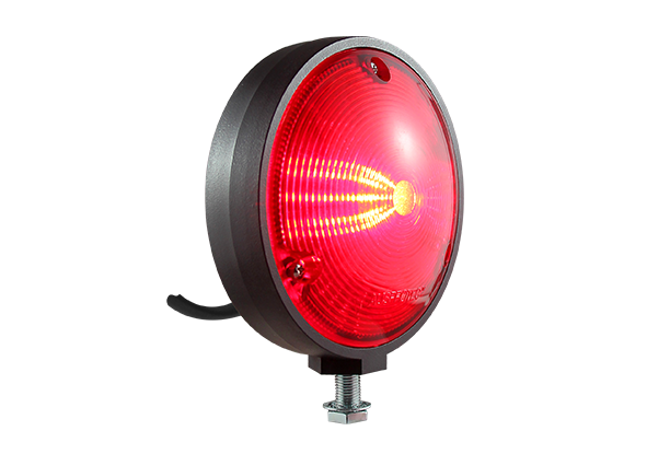 STUD MOUNT SINGLE SIDED RED MULTI FUNCTION TAIL LIGHT 12/24 V